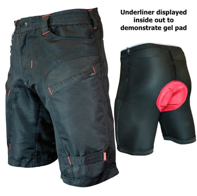 kids padded cycling shorts