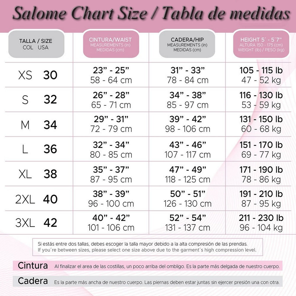 Fajas Salome 2507 Abdominal Table Tabla Abdominal theshapewearspot