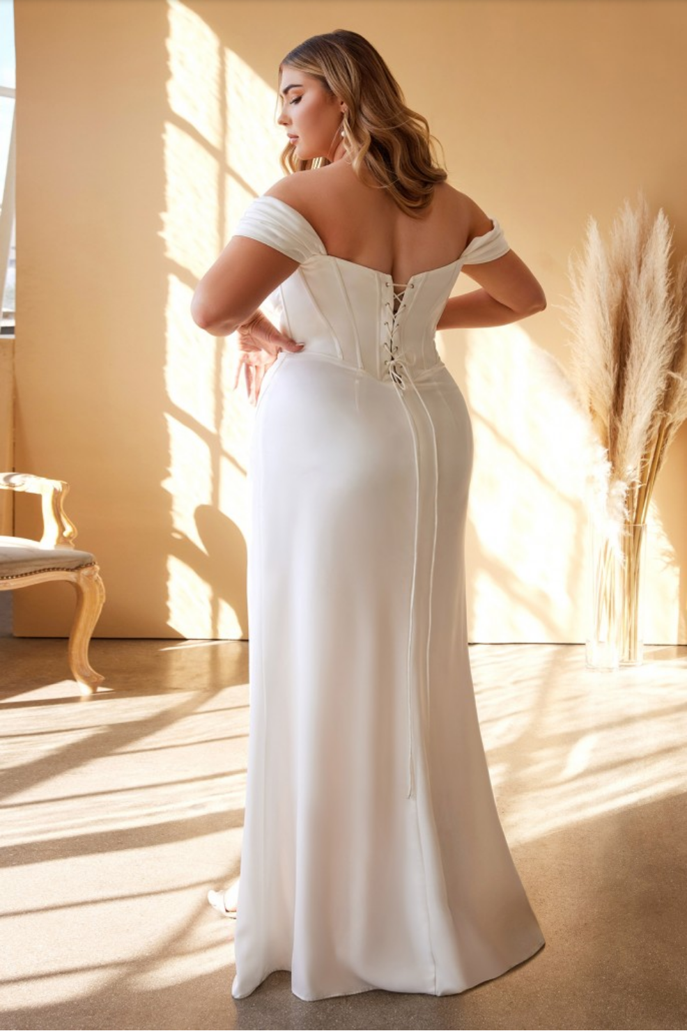 Grecian gathered satin corset gown with deep cut pleated bust cups –  princesstunkara.com