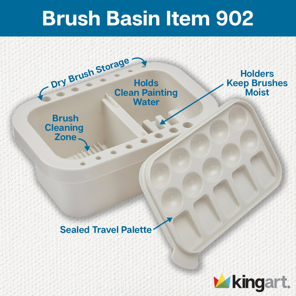 Brush basin -spa for your brushes