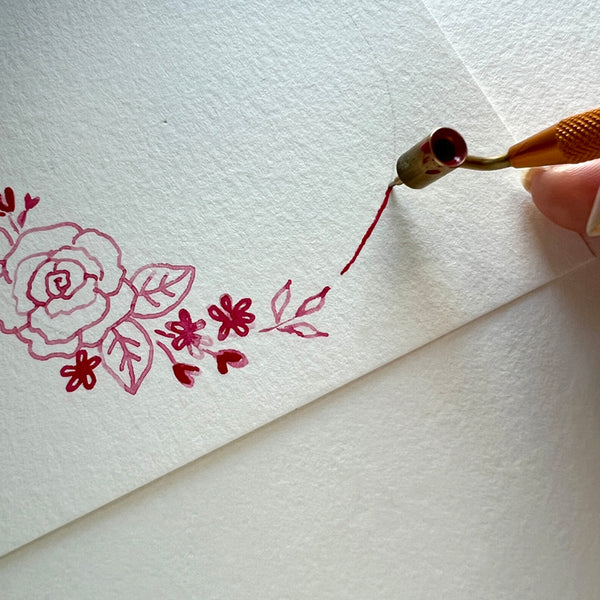 10 tips for using the fine line painting pens from KINGART