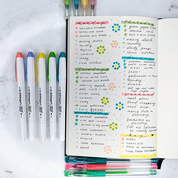 Introduction to Bullet Journaling on the Kingart blog