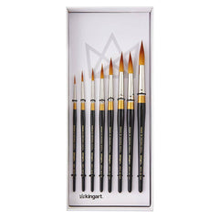 KINGART PRO Double-Ended Art Alcohol Markers, in 24 Portrait Palette Colors  with Both Fine & Chisel Tips and Superior Blendability