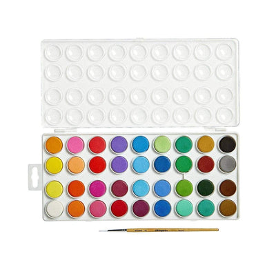 Paint Tray and 4-Color Watercolor Sets