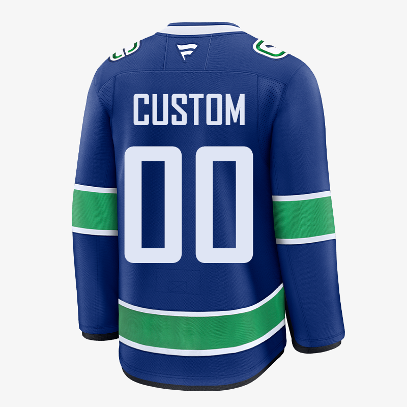 Vancouver Canucks Child Blank Black Skate Jersey – Rep Your Colours