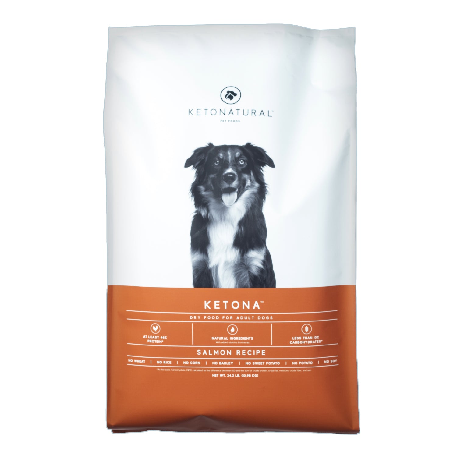 Ketona Salmon Recipe Dog Food - 24.2 Lbs - KetoNatural Pet Foods product image