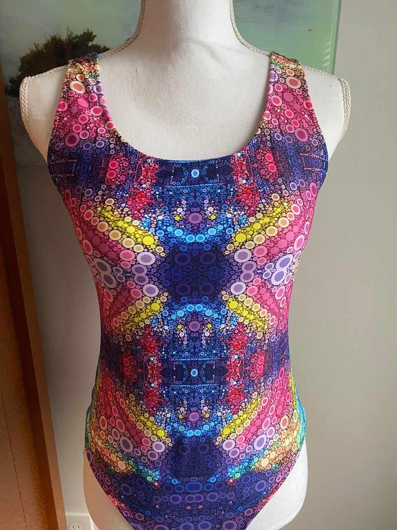 Sewn On One-Piece Swimsuit - A Circus of Light 