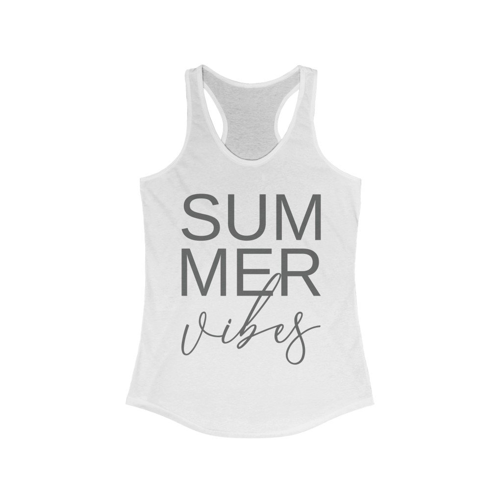 Summer Vibes design Tank tops, Muscle Tank for summer vacation