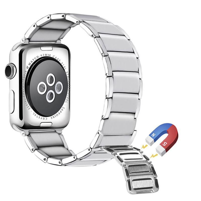 monowear stainless steel apple watch band