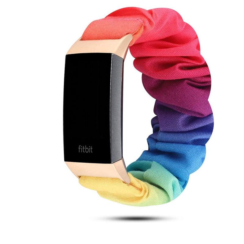 fitbit charge 3 rainbow band