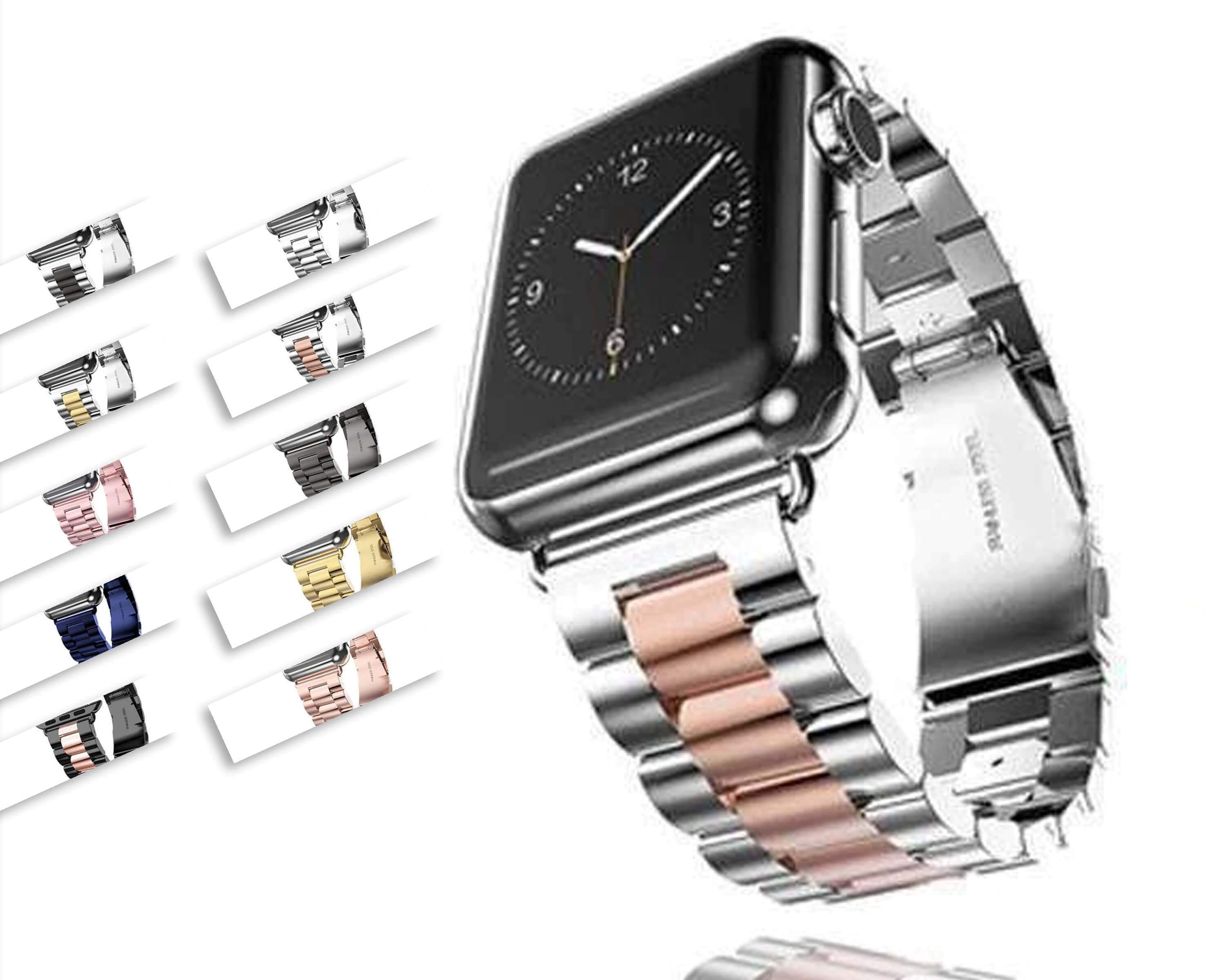 rolex style apple watch band