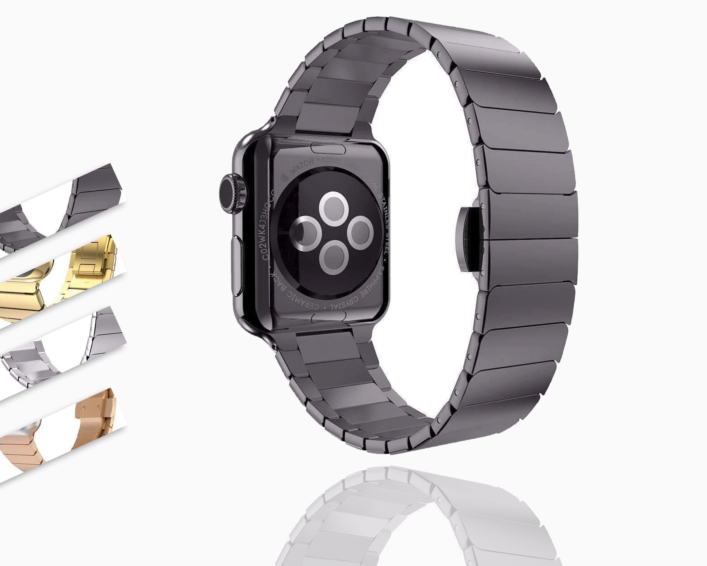 Stainless Steel 3-Link Bracelet for Apple Watch®