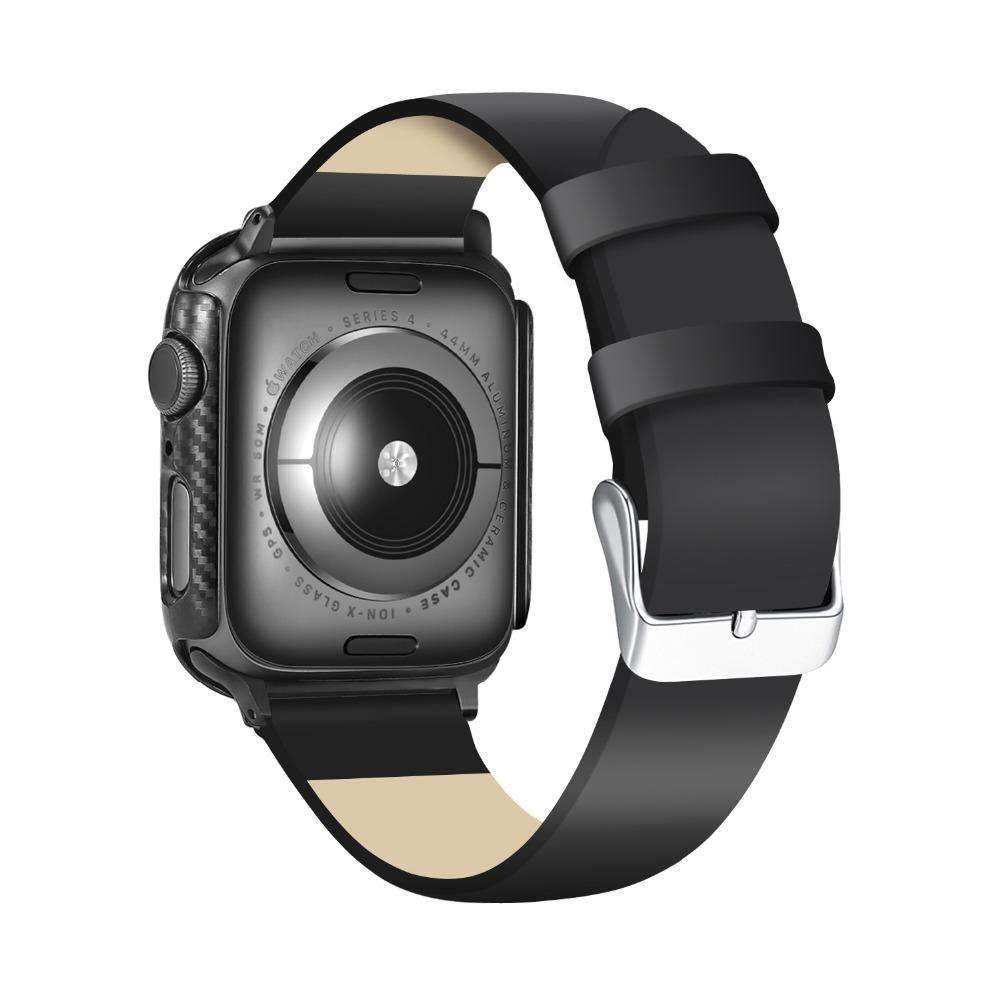 www.Nuroco.com - Frame Carbon Protective Case For Apple Watch 4