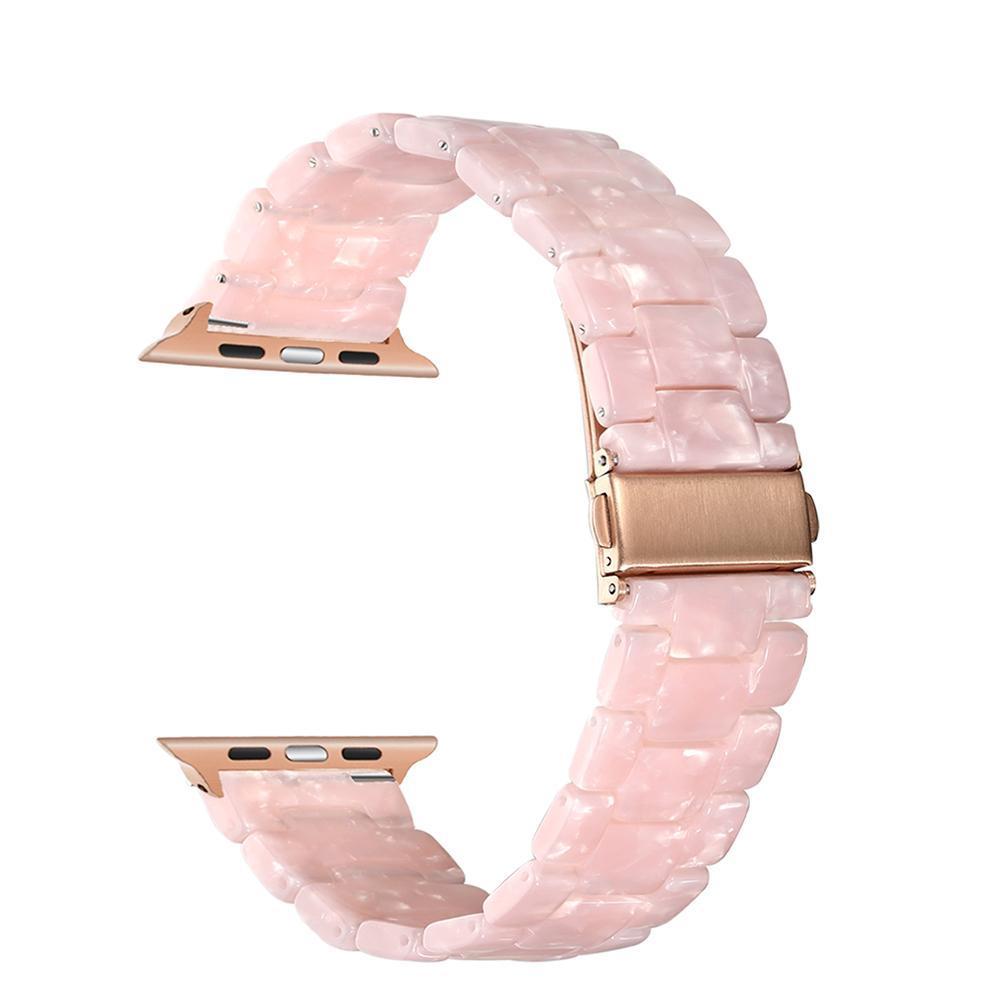 Immitation Ceramic Watchband 7 6 5 Resin Band Wrist Strap Bracelet