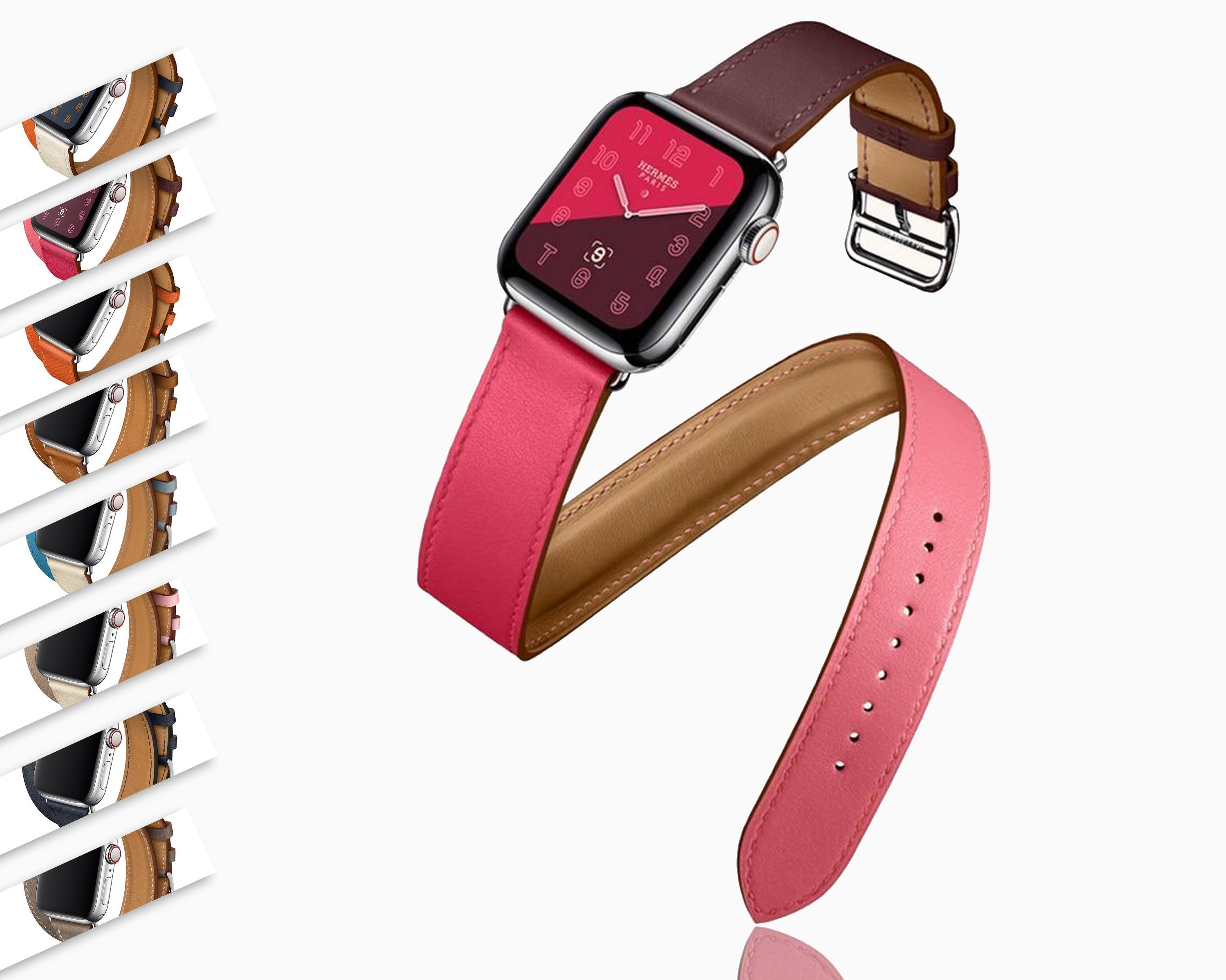 Band Apple Watch Hermès Single Tour 45 mm Deployment Buckle