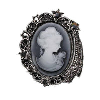 DUOWEI Flowers Brooch Scarf Buckle Fashion Bouquet Luxury Crystal  Rhinestone Scarf Clips for Women Christmas (Color : D)