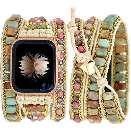 Boho Style Bead Watch Band for Apple Watch Ultra 8 Series 7 6 5 4