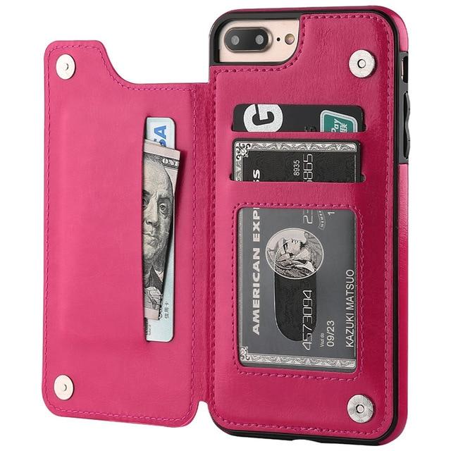 Auckland lading Paleis Business Wallet Cases For iPhone 12 Mini 11 Pro XS Max XR X Cover Retr –  www.Nuroco.com