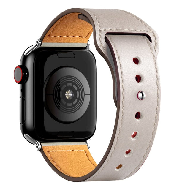 For Apple Watch Bands 38mm 40mm 41mm 42mm 44mm 45mm 49mm Soft Leather Strap  Bee Ornament For iWatch Series SE 3 4 5 6 7 8 Ultra - AliExpress