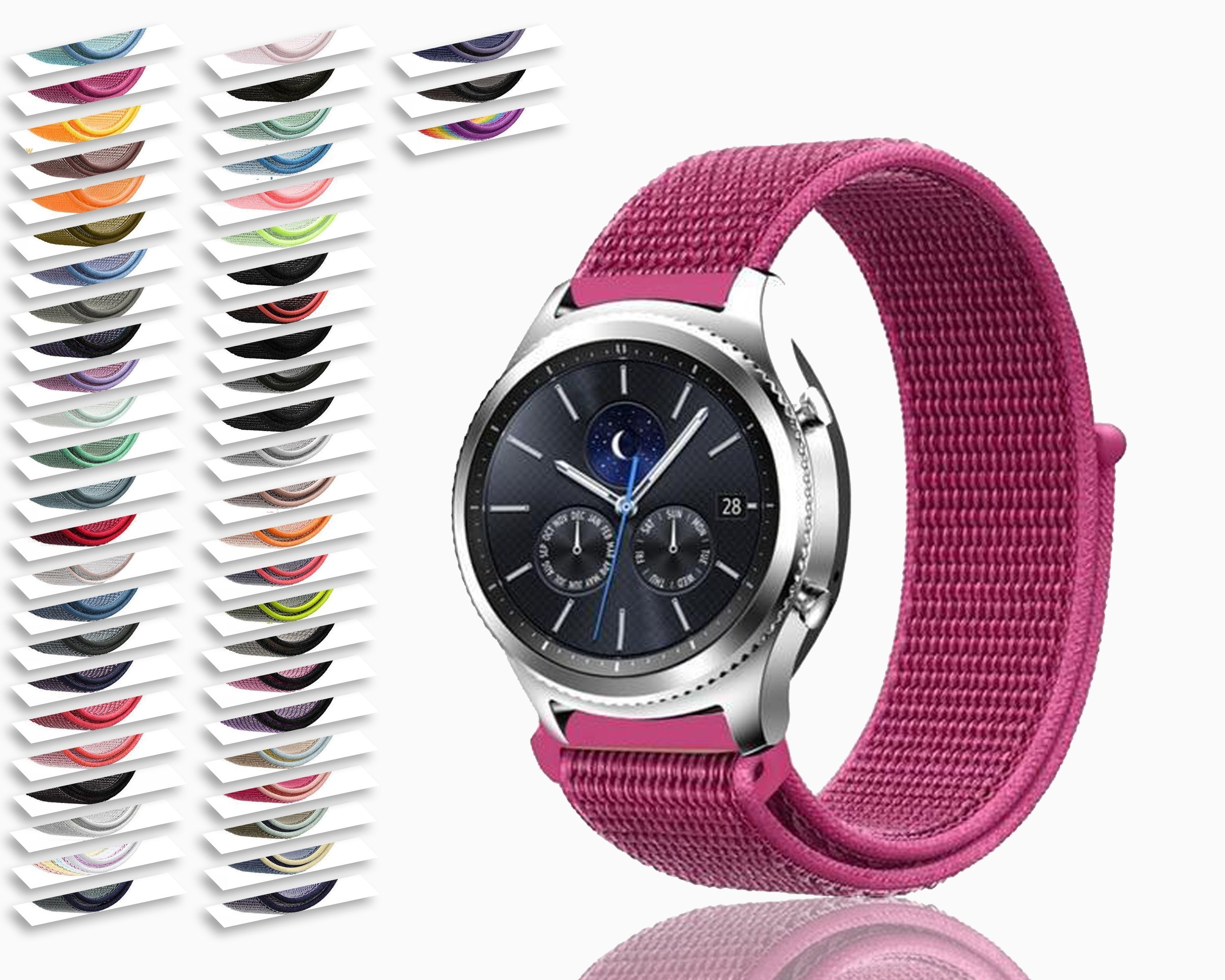 Correa Nylon Para Samsung Huawei Amazfit / 20 mm