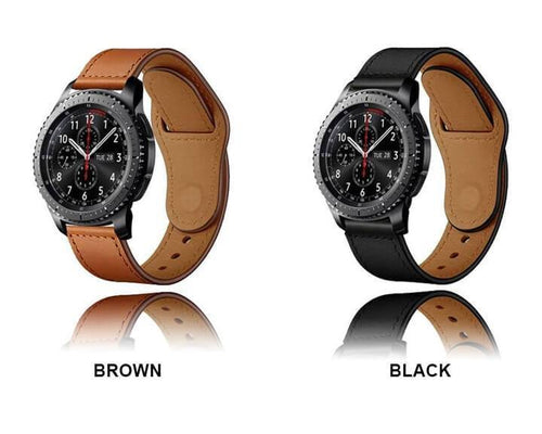 Slimmer Leather Strap for Samsung Galaxy Watch 3 4 5 6 43/47mm 41/45mm  Active 40/44mm Band for Amazfit GTR Huawei GT2 3 42/46mm - AliExpress