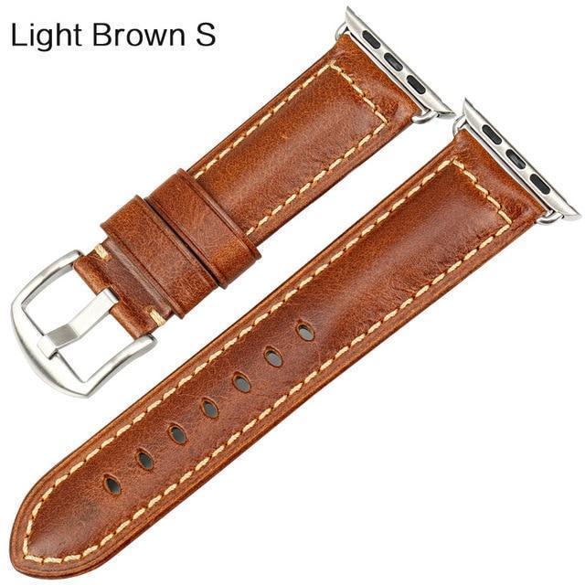 www.Nuroco.com - Apple Watch Band genuine leather band strap 44mm, 40mm ...