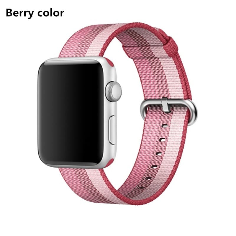 www.Nuroco.com - Nylon Apple watch band 44mm/ 40mm/ 42mm/ 38mm sport ...