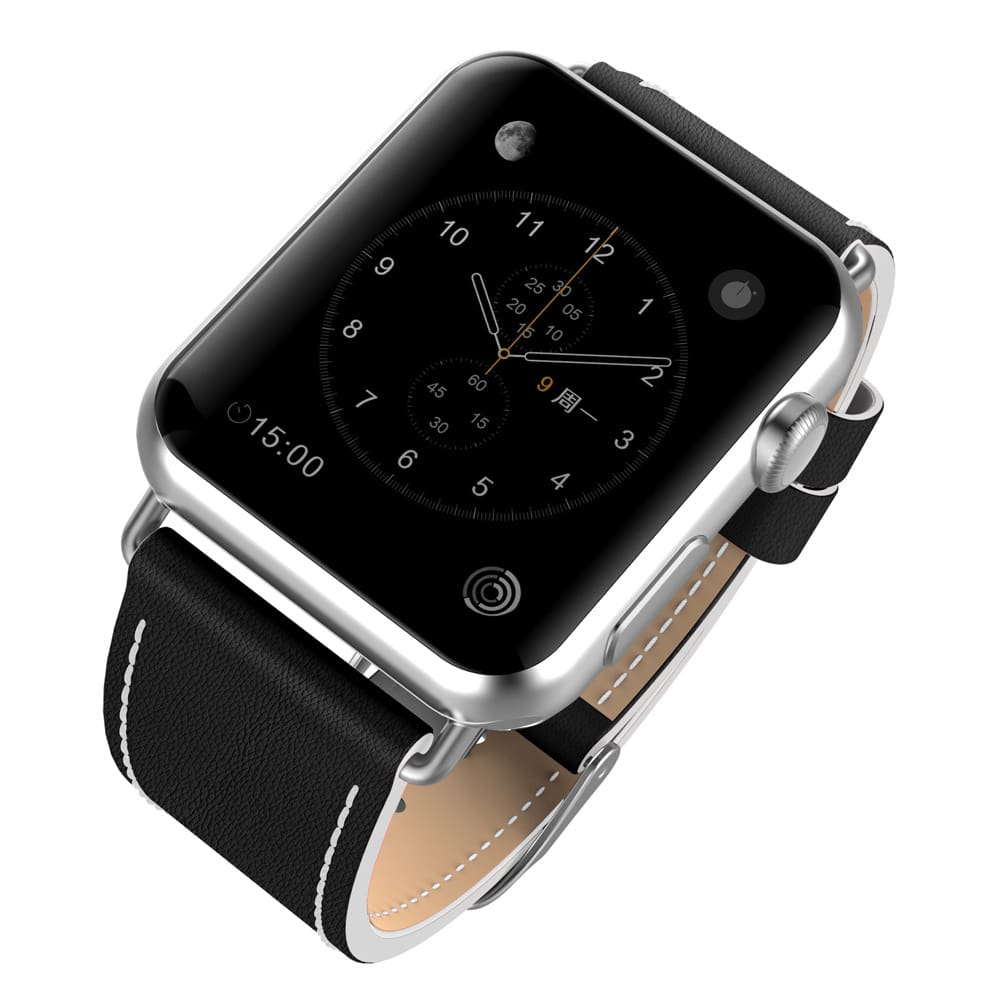 New Fashion Watchband For Apple Watch Band 44Mm/ 40Mm/ 42Mm/ 38Mm Watchband Genuine Leather Belt For Iwatch Series 1 2 3 4 Strap Leather