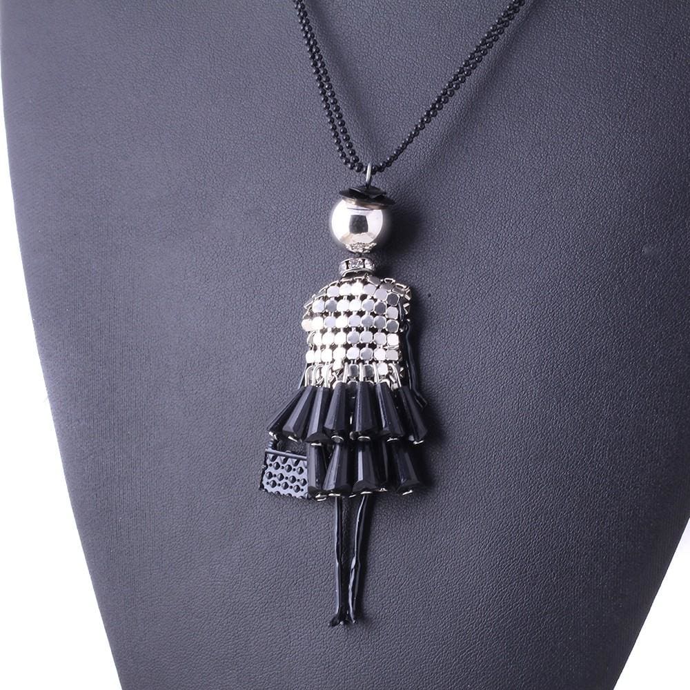 Doll Pendant Dress Doll Necklaces*