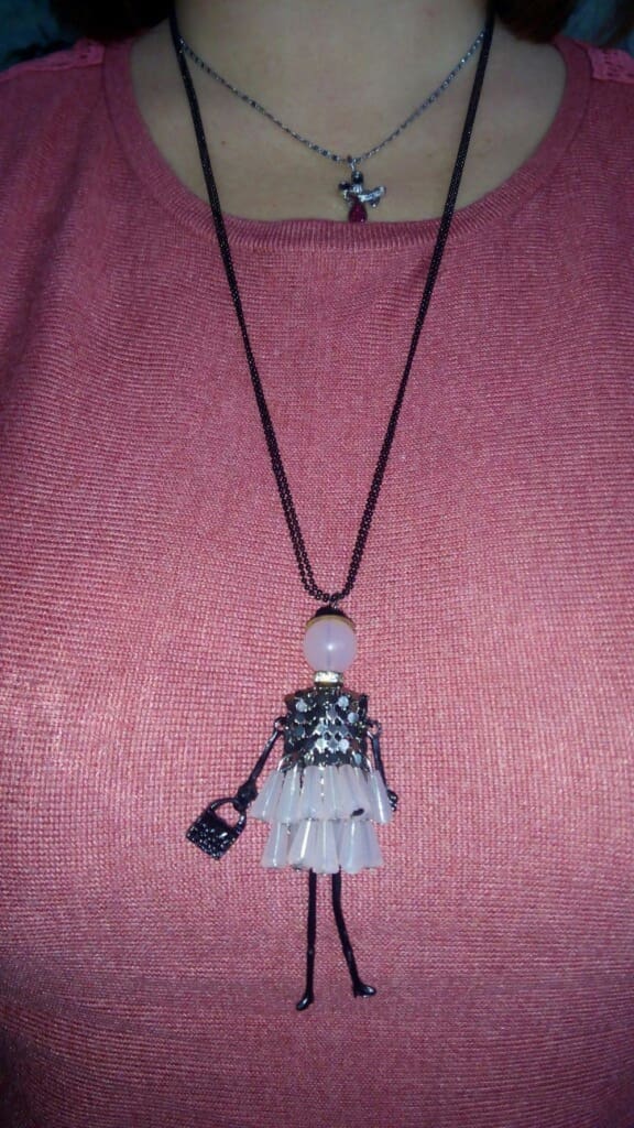 Doll Pendant Dress Doll Necklaces*