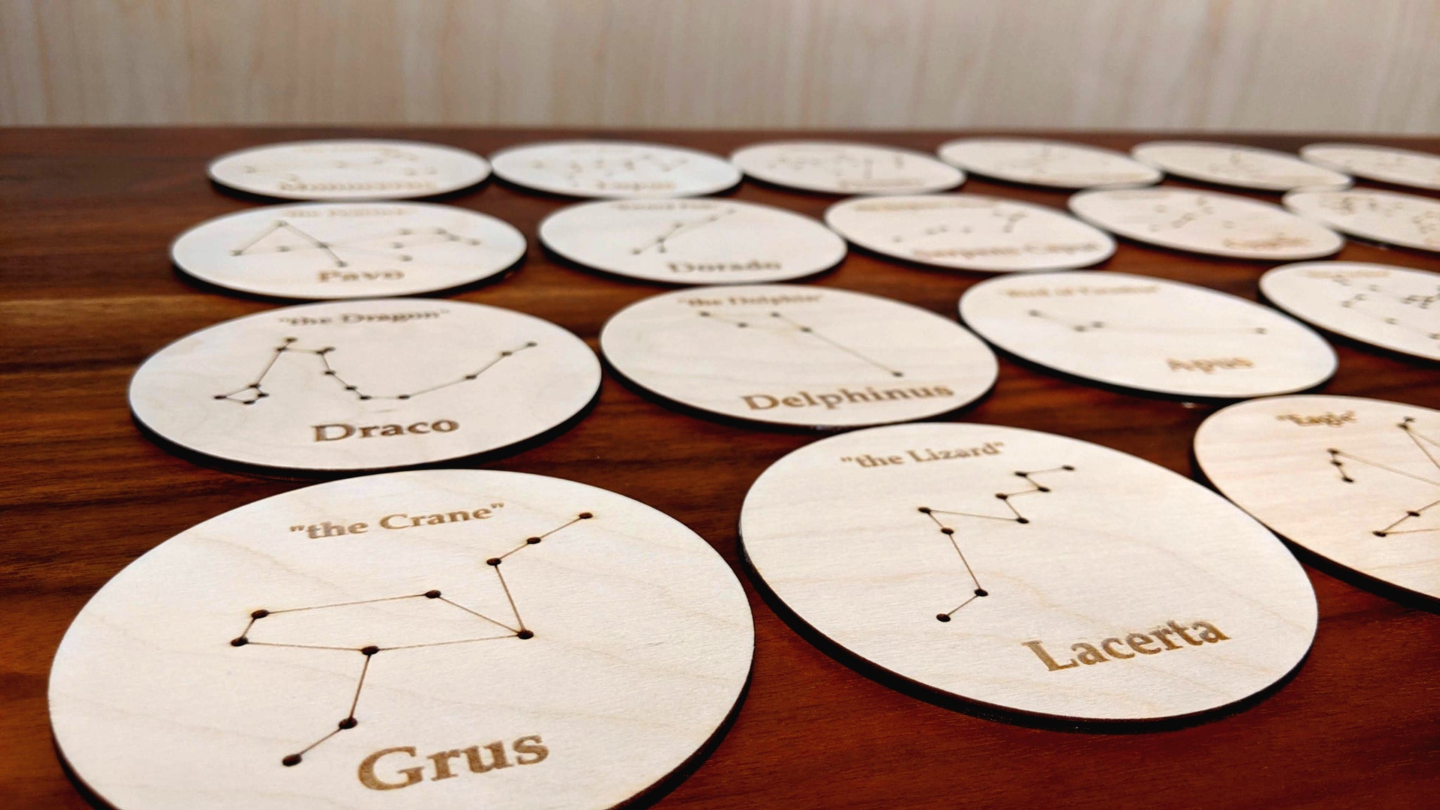 Download Constellation Coasters Designs - SVG - DXF - EPS (digital ...