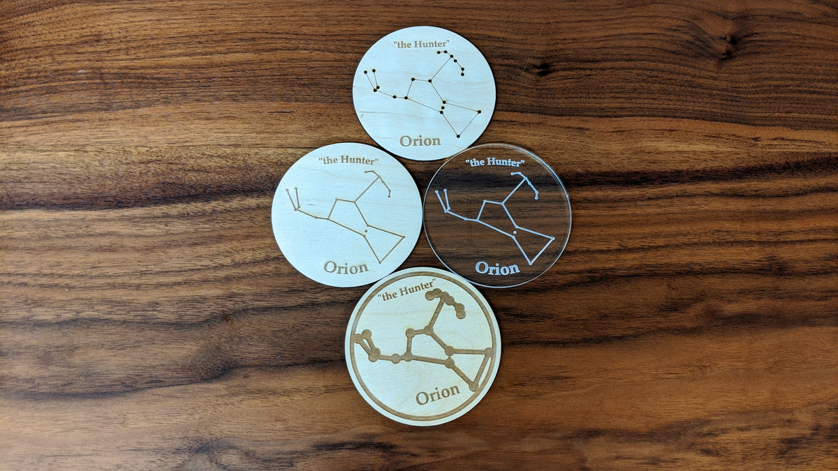 Download Constellation Coasters Designs - SVG - DXF - EPS (digital ...