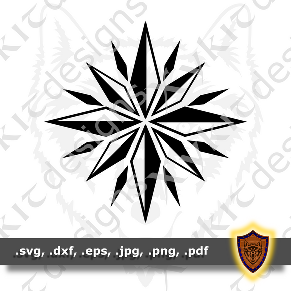 Download North Star Svg Christmas Star Craft Files Digital Download Xykit