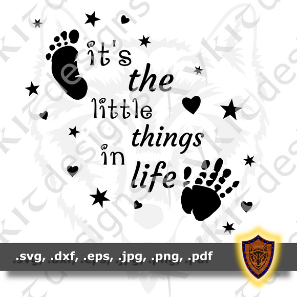 Download It S The Little Things In Life Baby Pregnancy Mommy T Shirt Svg Xykit