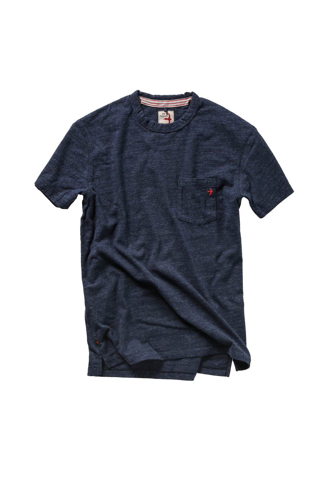 Fintech SS Graphic T-Shirt Men Small Dress Blues Design Ringspun Cotton NEW