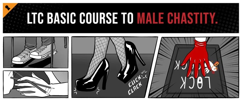 Chastity 101 comic intro