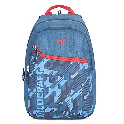 Wildcraft 29.5 Ltrs Pack 1 Checks Black Casual Backpack  (12239_Checks_Black)(HxWxD : 18.5x13.5x7)(inches) : .in: Fashion