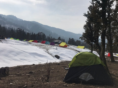 Base Camp Kedarkantha Tripole