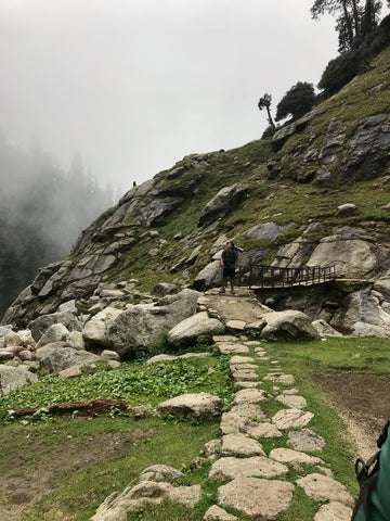 Way to kareri lake