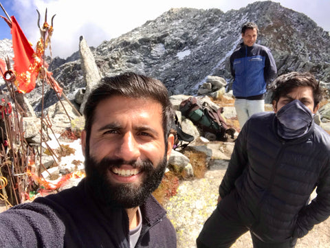 Minkiani Pass with Abhishek and Mahender