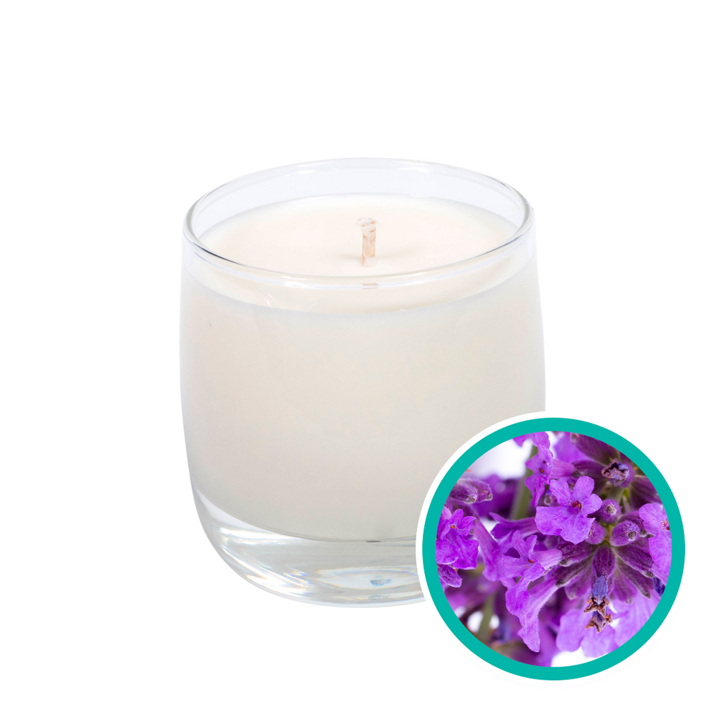 Lavender Essential Oil Natural Soy Candle 8 Oz Pristinecandles