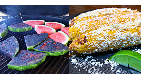 Side Dish recipes, Smoked Watermelon, Cheeseburger Tacos, Smash Burger Tacos