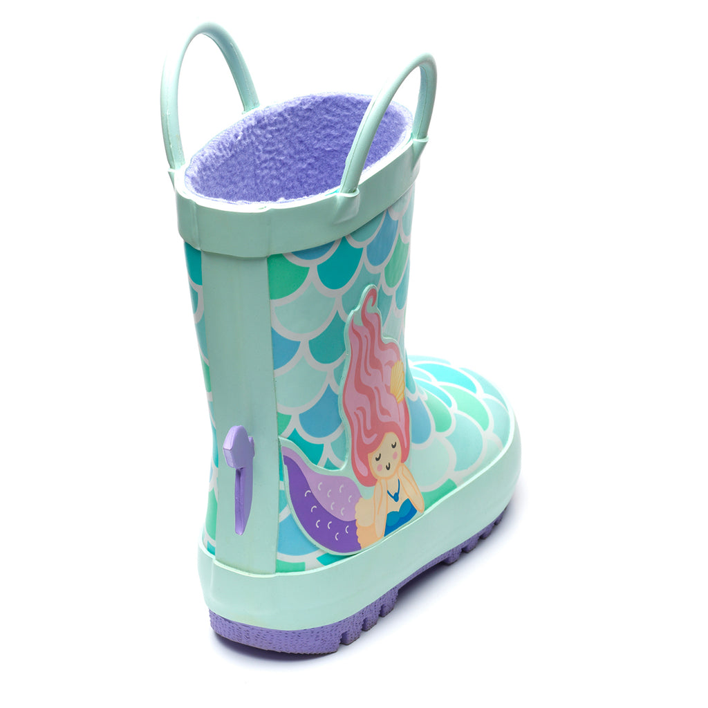 mermaid wellies