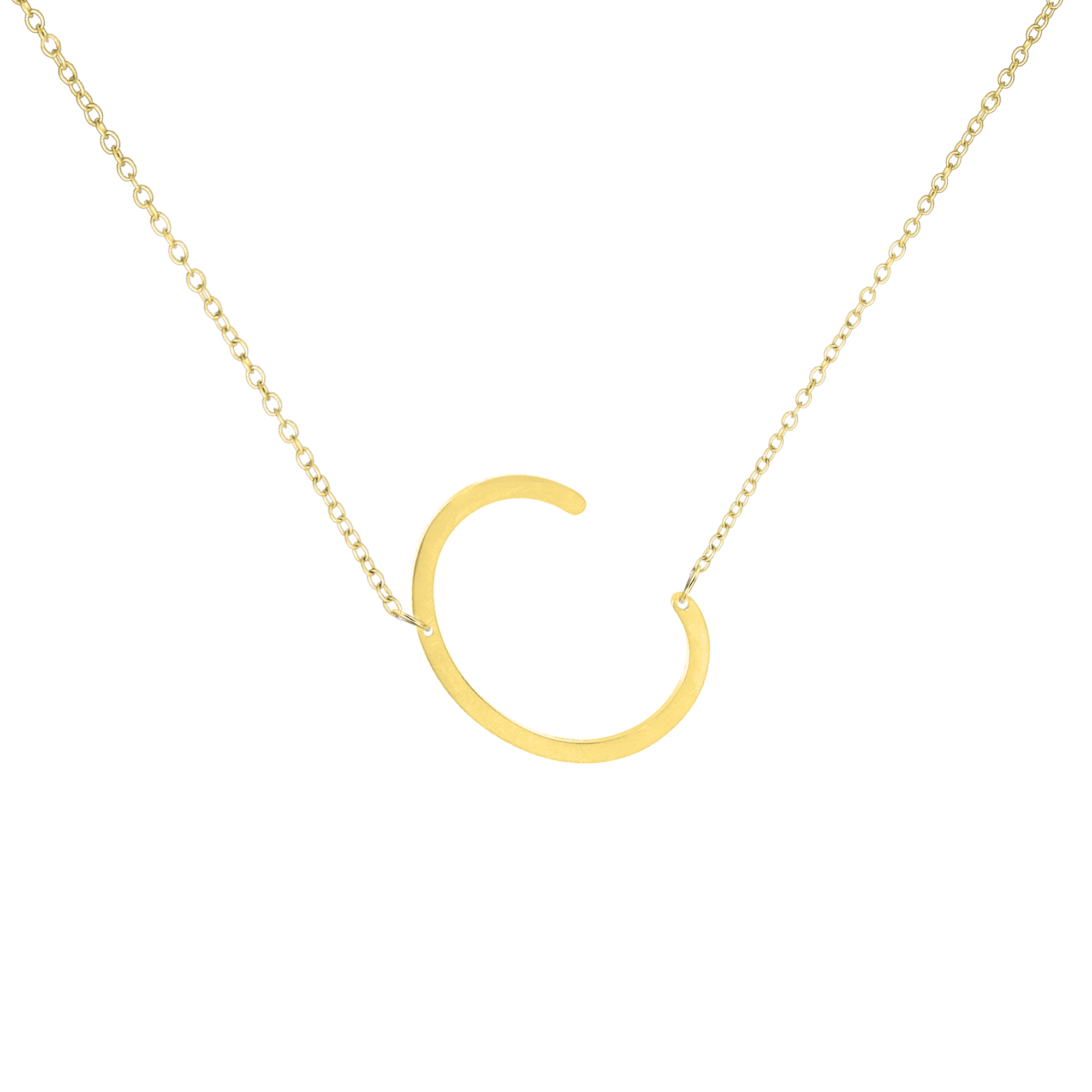 savvy cie xl initial pendant necklace