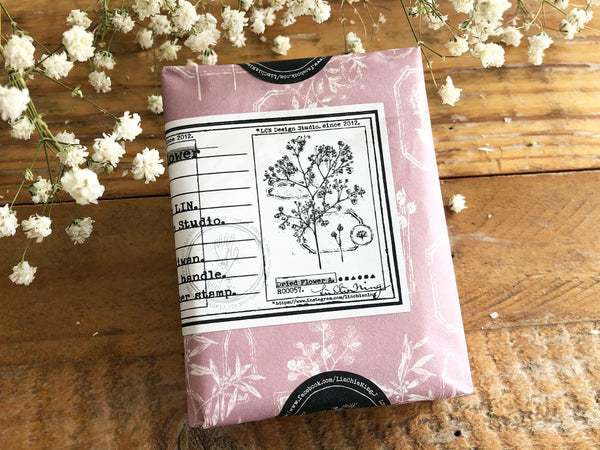 Lin Chia Ning / Dried Flower Stamp Set A  (set of 1)