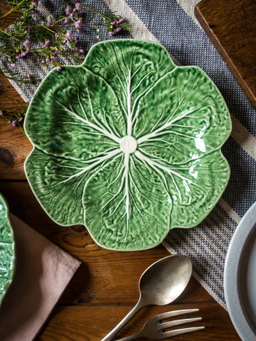 cabbage plate Bordallo Pinheiro
