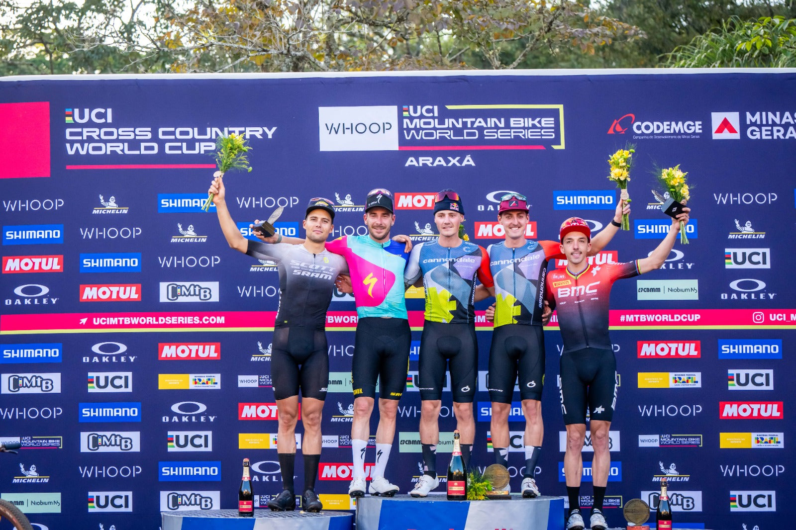 Araxa World Cup podium