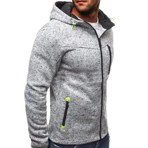 cotton zip hoodie mens