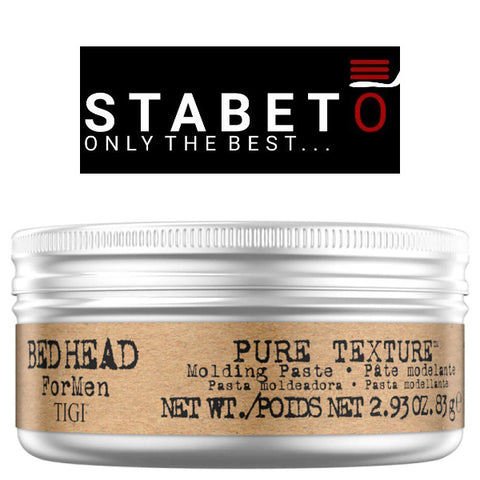 TIGI  Bed Head Pure Texture Mens Hair Paste for Firm Hold