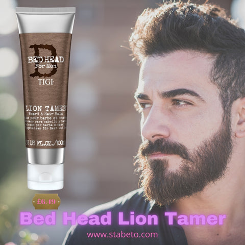 Tigi Lion Tamer Men's Beard Balm for Beard Care 